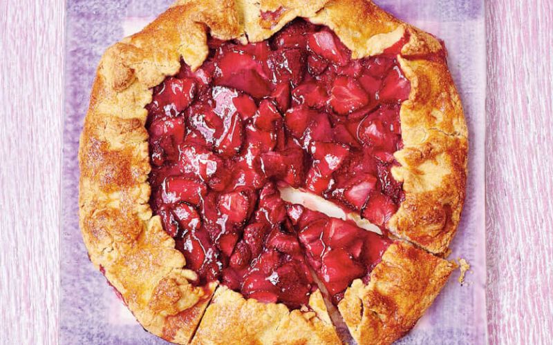 Rustikalna jagodna pita