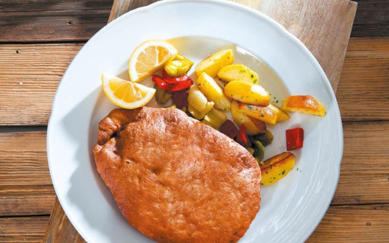 Zrezki v pivskem testu - Orly