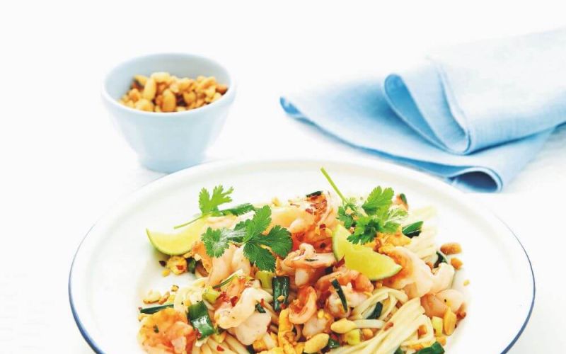 Rezanci udon z rakci