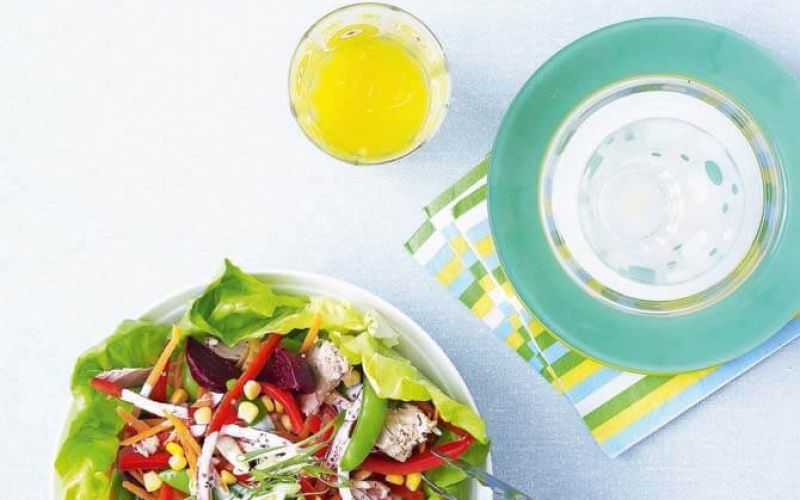 tuna rainbow saladholiday fun for kidsskills