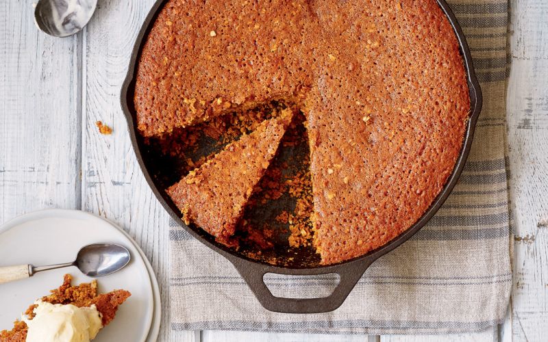 sticky ginger skillet parkincakeautumn