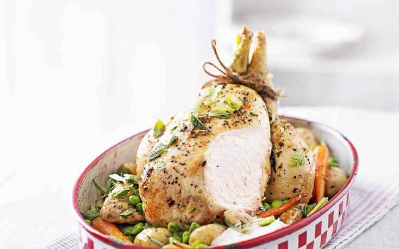 all-in-one spring roast chickencook's notes