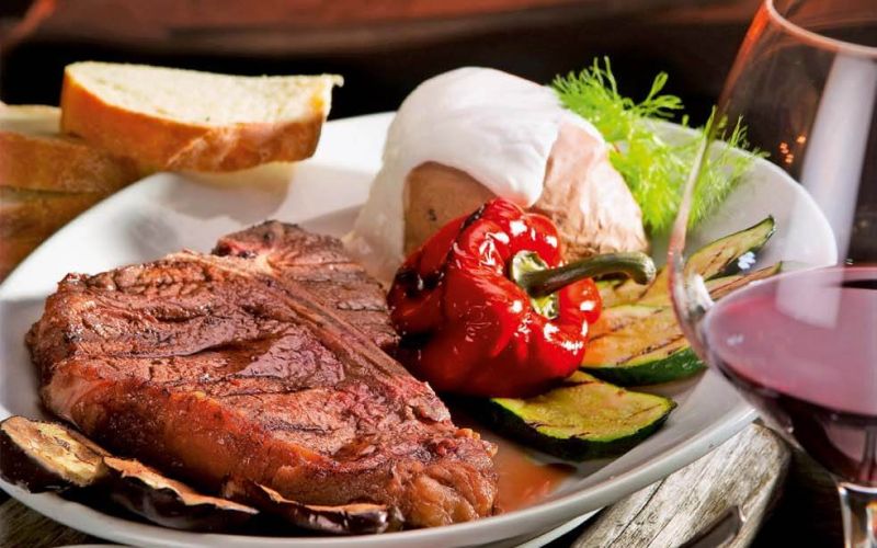 t-bone na zaru