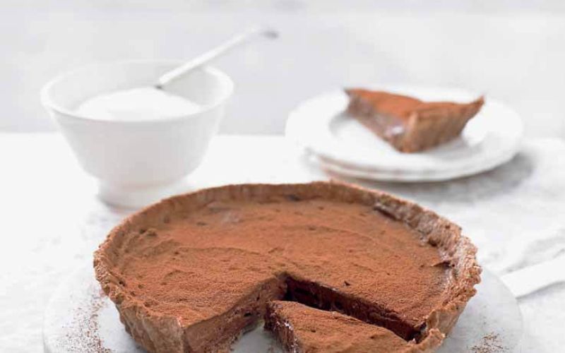 angelas lighter chocolate tartweekend