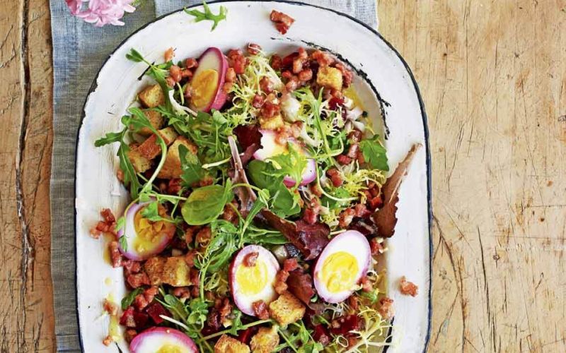 egg, beetroot and bacon saladIt's easter so make it special in season