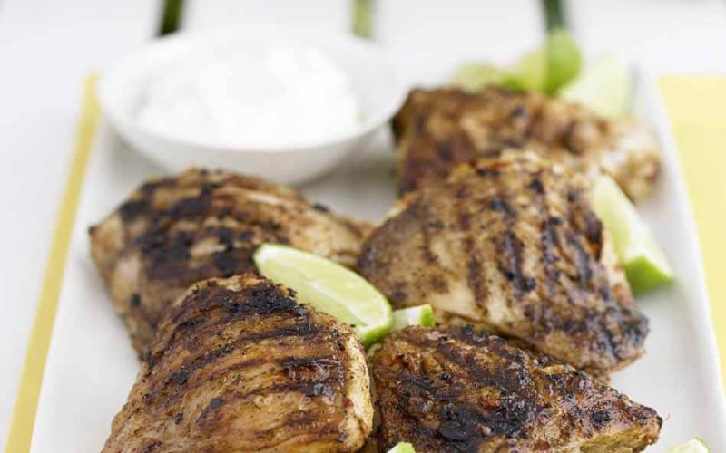 Charred Chilli chickenP91-96