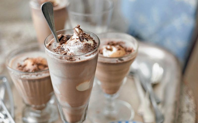 mocha milkshake
