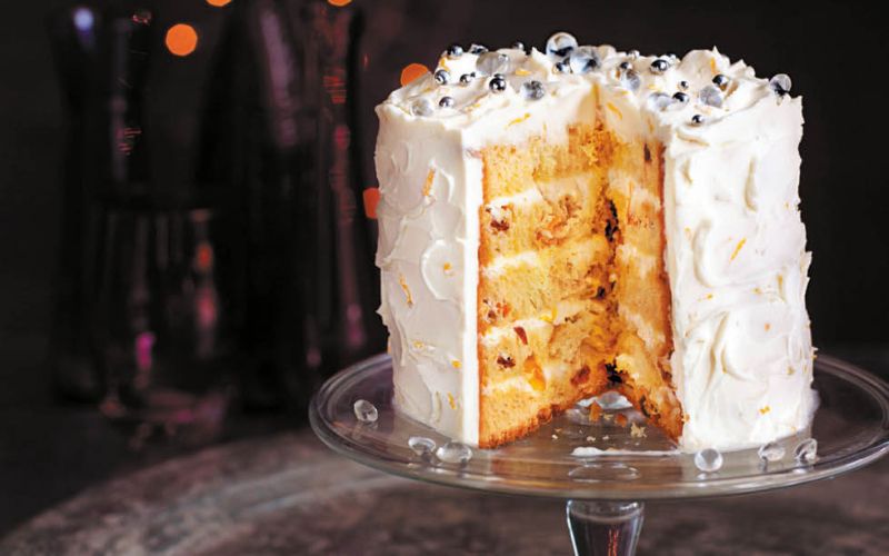 torta iz panetona z maskarponejevo kremo
