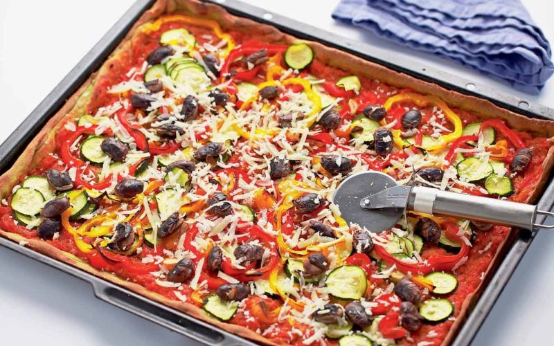 Steirische GemuÌsepizza