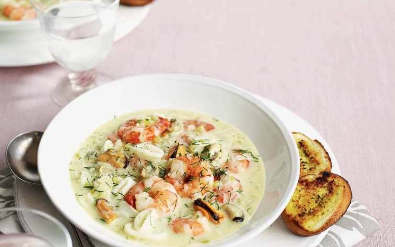 creamy seafood stew
