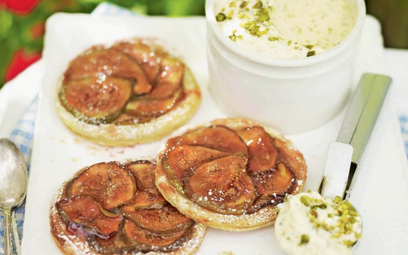 fig tartletslunch in the sunsummer collection