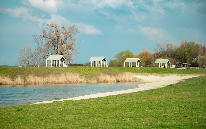 expano, kamešnica, kamenšnica, gramoznica, soboška, soboško, jezero, paviljon