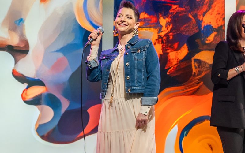 Tanja Žagar - Na tokratnjem koncertu si želi, da ni odvečnih stvari, ampak so dovolj ona, njena glas