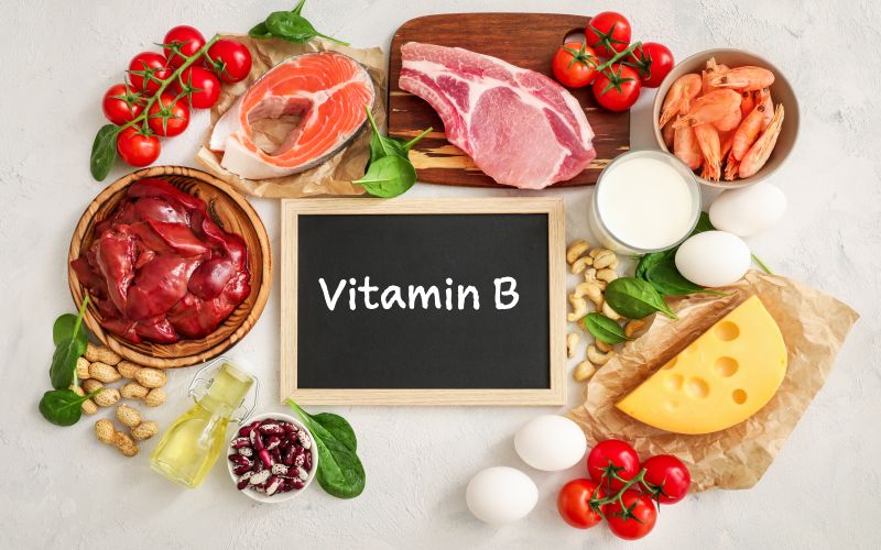 Vitamin b, živila