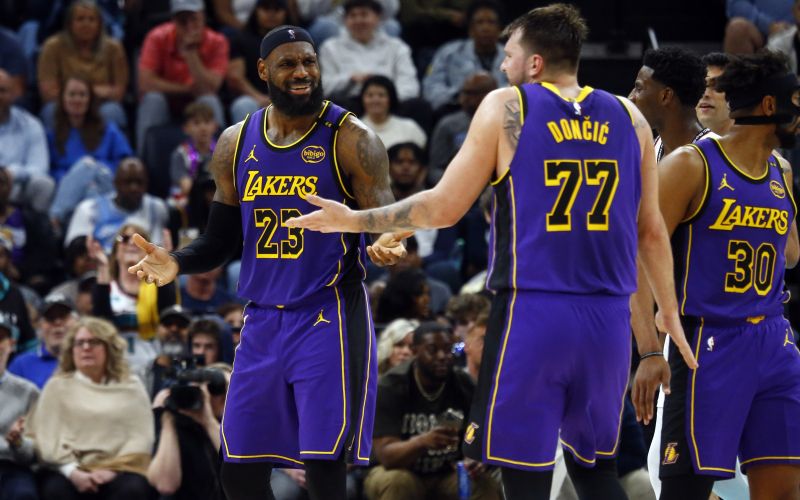 luka doncic lebron james