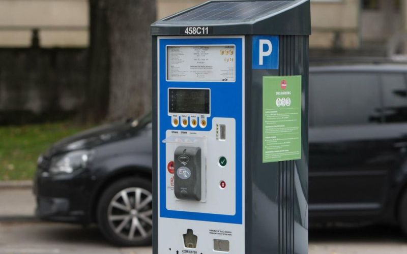 parkomat parkiranje Ljubljana
