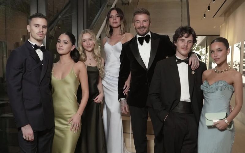 David Beckham, Victoria Beckham -Beckhamovi naj bi bili strti, ker se je najstarejši sin zaradi