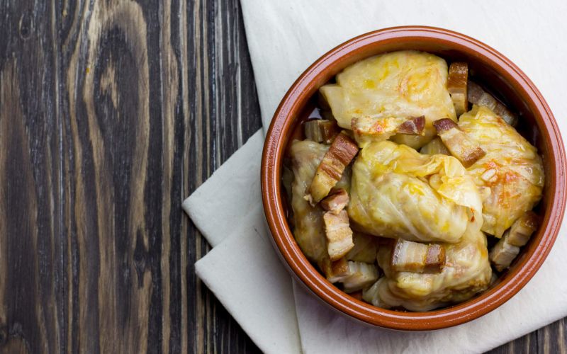 Sarma,-,Serbian,Cabbage,Rolls
