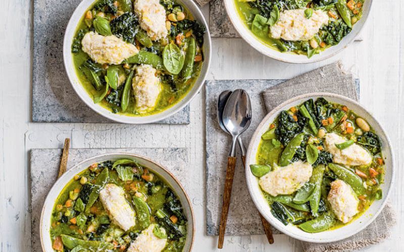 green cannellini minestrone