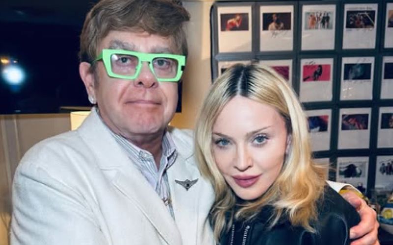 Elton John, Madonna