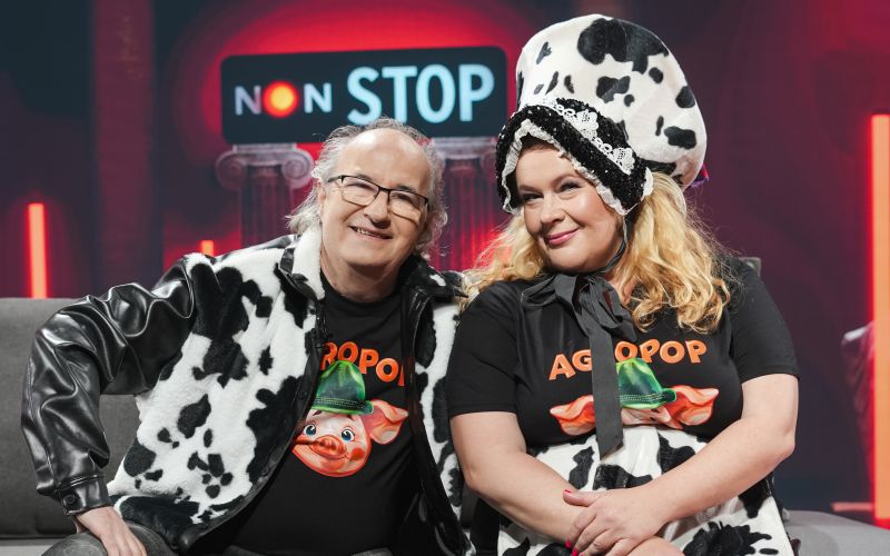 Oddajo nonSTOP sta obiskala Klinči in Migi Tvigi oziroma Aleš Klinar in Andreja Sonc.