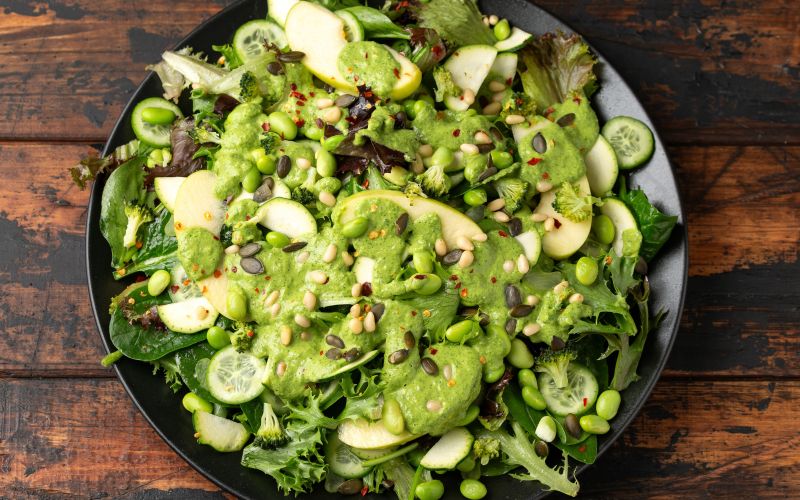 solata zelena boginja