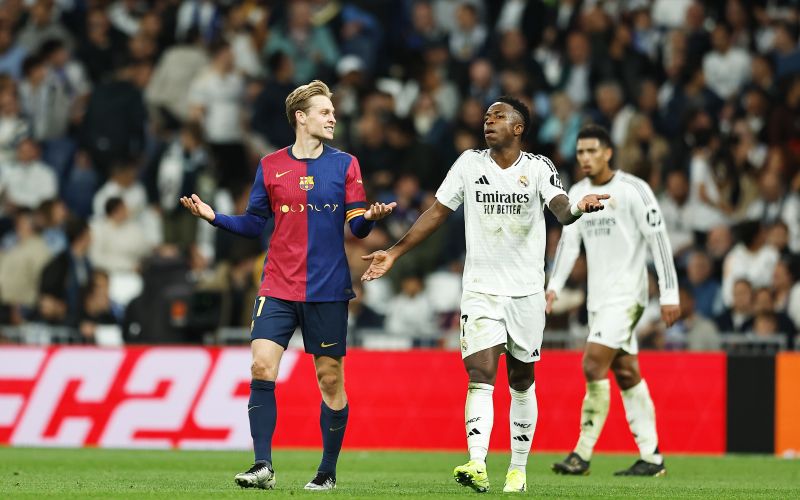 Barcelona Real Madrid De Jong Vinicus