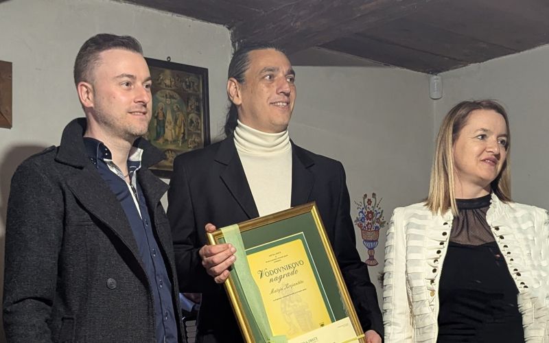 Vodovnikovo nagrado za življenjsko delo je prejel Matej Kocjančič