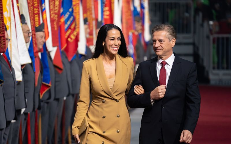 Tina Gaber, Robert Golob