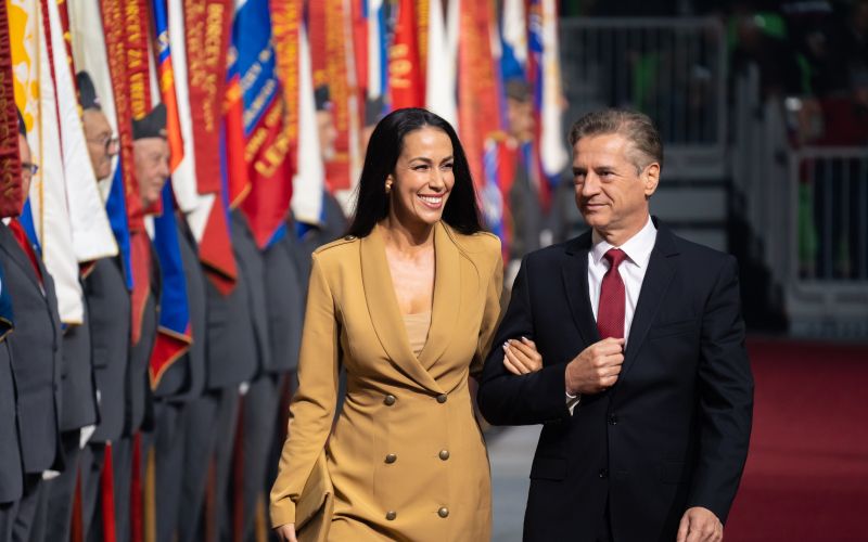 Tina Gaber, Robert Golob