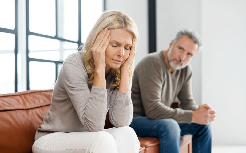 demenca, par, pogovor, slaba volja, prepir