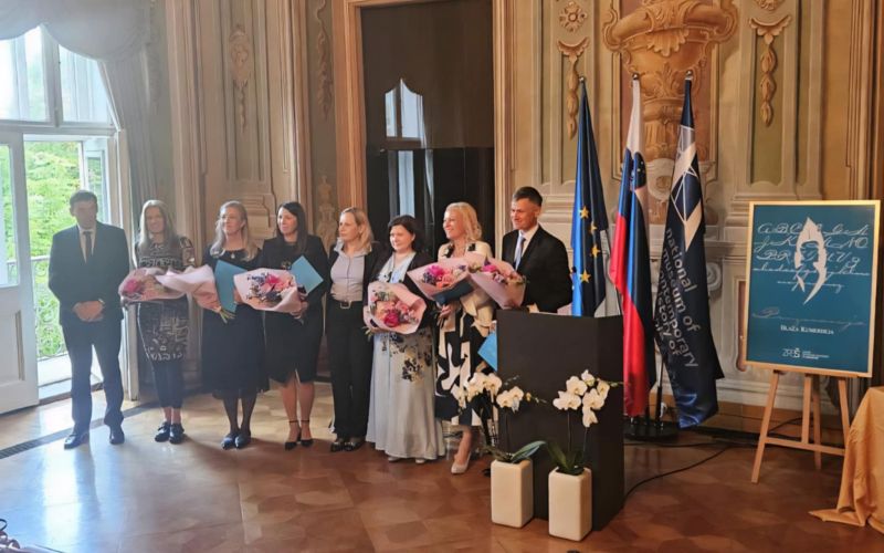 dsš-lendava, silvija-hajdinjak-prendl, priznanje-blaža-kumerdeja