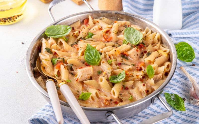 Piščančje testenine 'marry me'