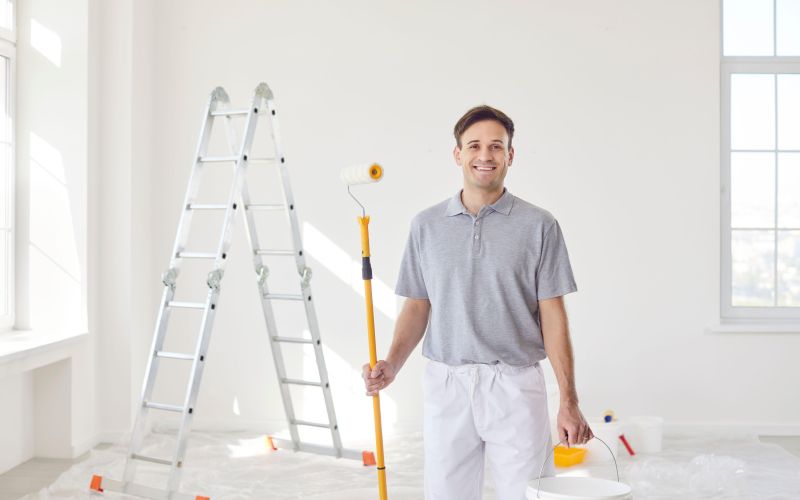 barvanje, pleskanje sten