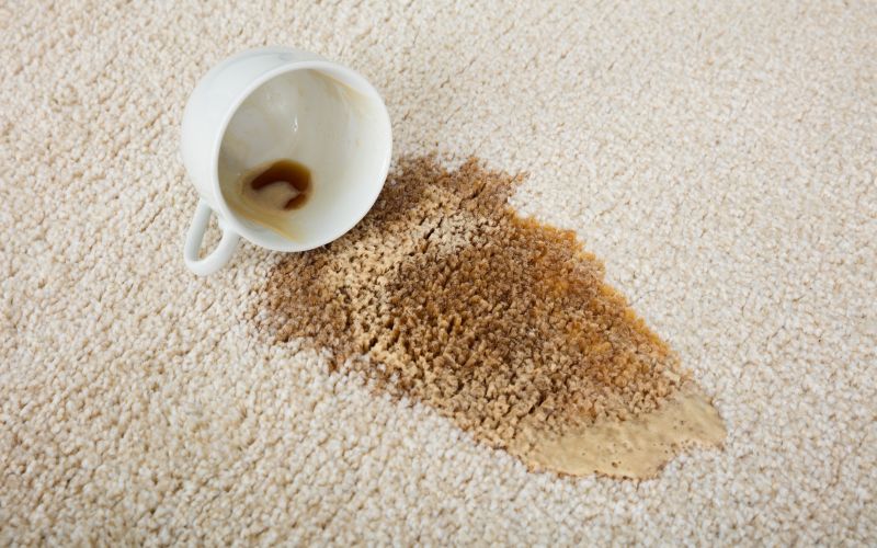 preproga, madež, čiščenje