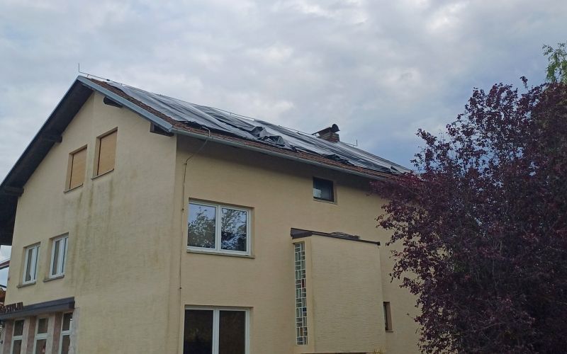 PGD Gornji Petrovci, sanacija, neurje