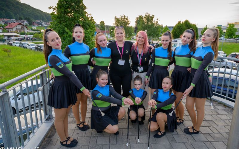 samoborfest2025, majorete-trbovlje