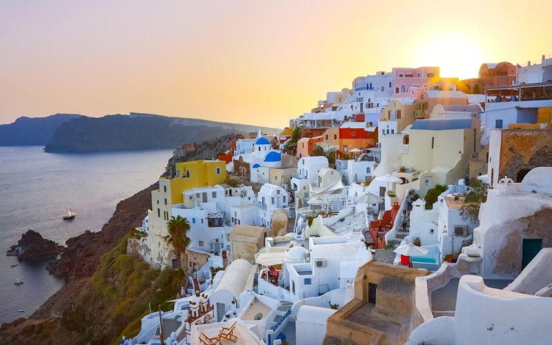 Santorini, Grčija