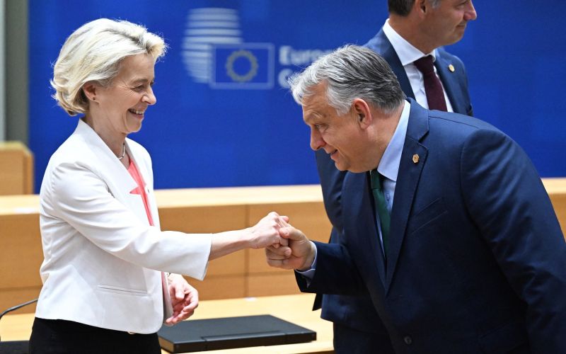 ursula von der leyen, viktor orban