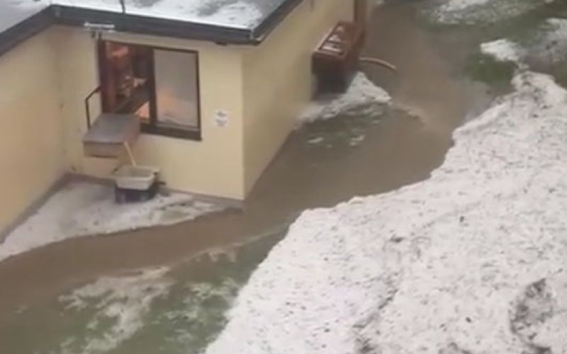 kraju Fladnitz toča