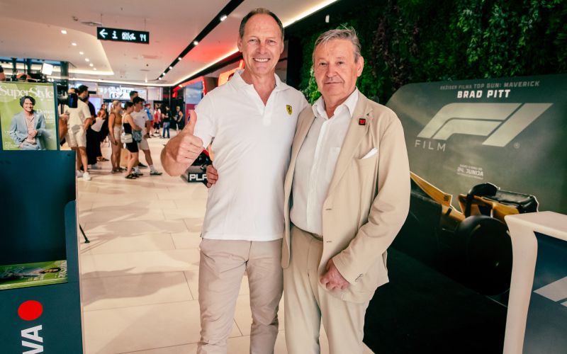 F1 - Velik navdušenec nad Formulo 1, Čuk Jože Potrebuješ, je imel nekaj vprašanj za dirkača in testn