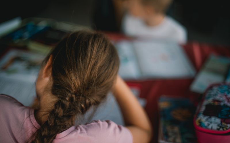 osnovna šola, učenka