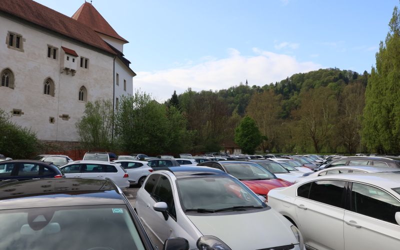 Parkirišče Spodnji grad