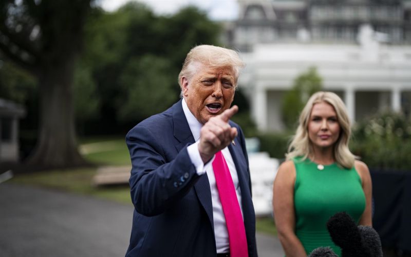 donald trump, Karoline Leavitt