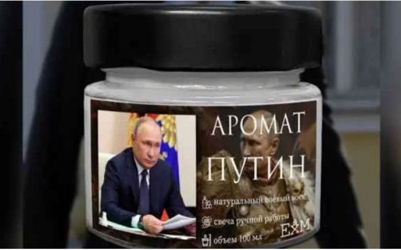 putin, dišeča sveča