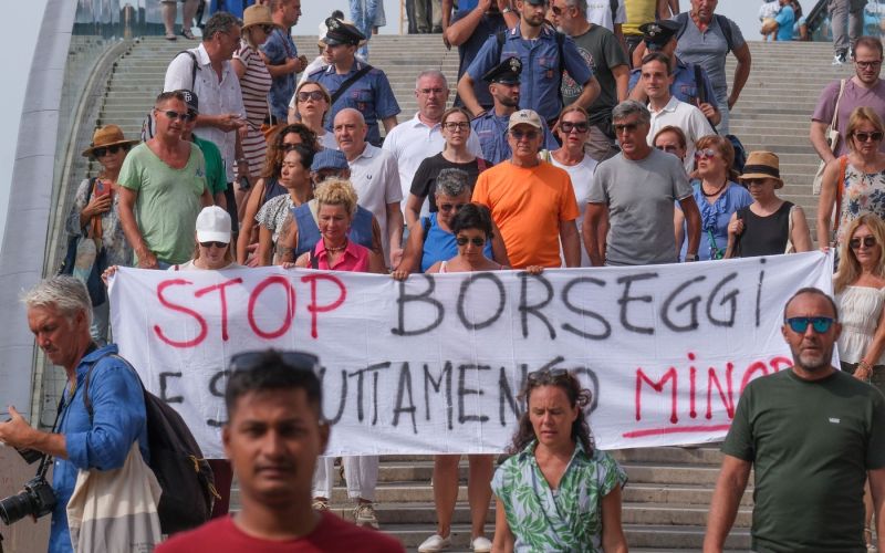 benetke, žeparji, protest.jpg