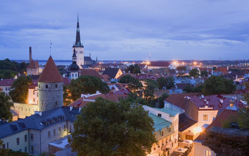 talin, estonija