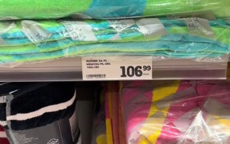 Brisača za na plažo