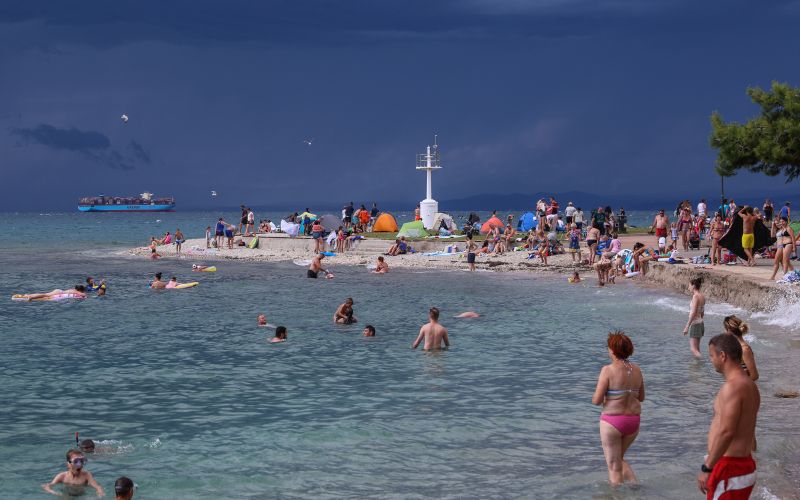 plaža, kopanje