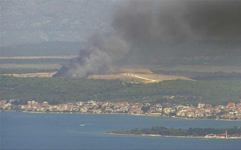 požar, diklo, zadar